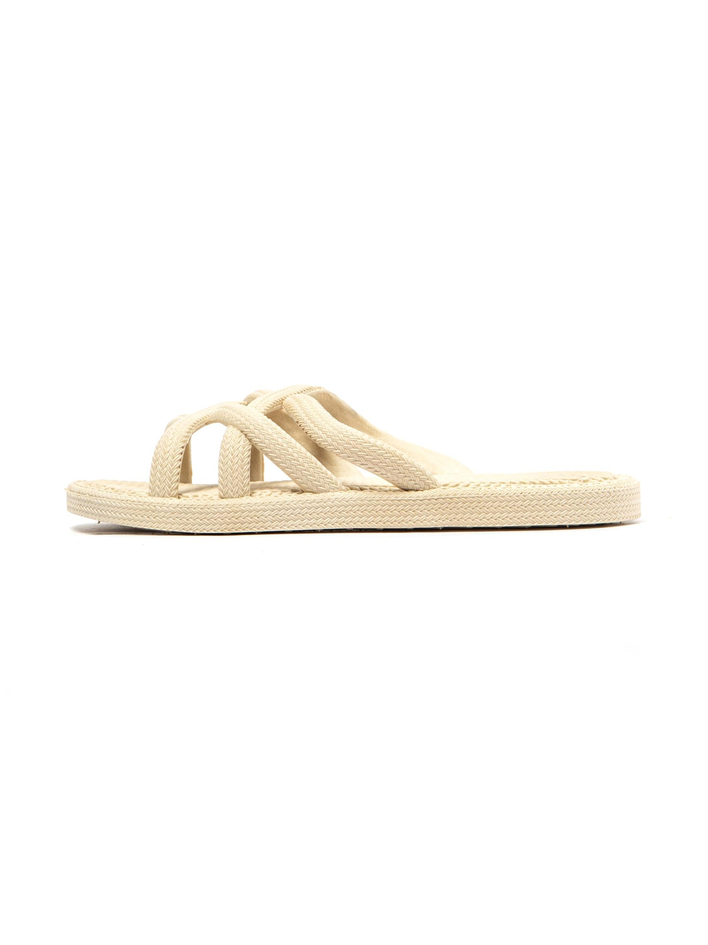 Brasileras Sandals 'Mersin' in Beige: front