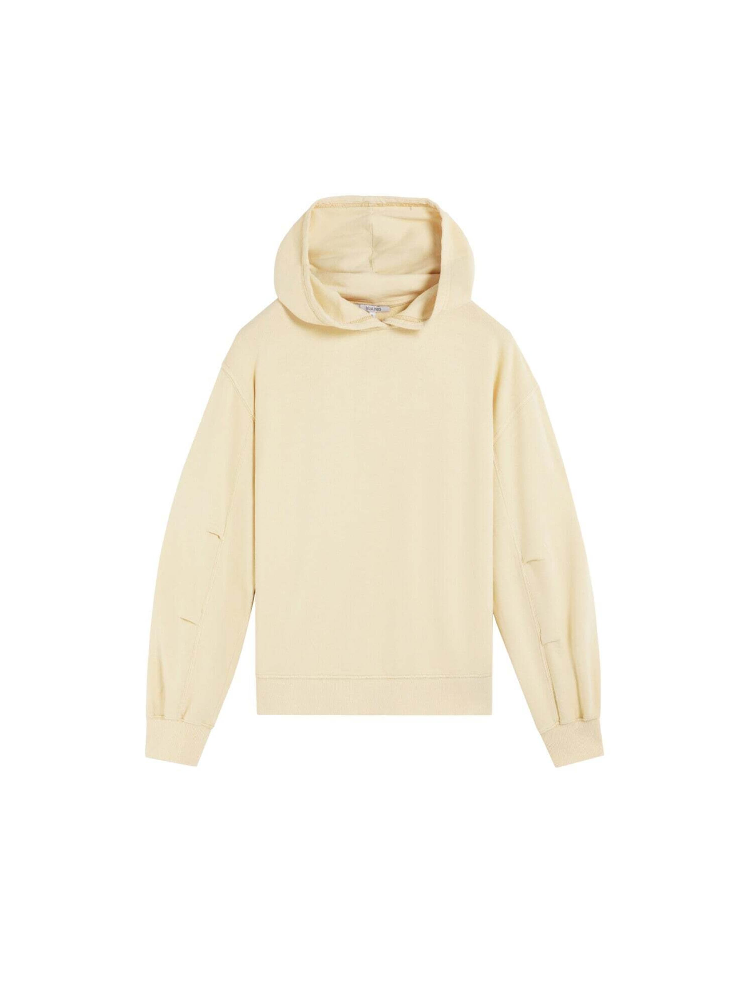 Scalpers Свитшот 'Marble' в Желтый: спереди