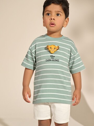 Next Shirt 'Löwenking Simba' in Green: front