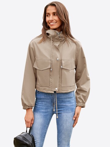 Imily Bela Демисезонная куртка в Бежевый: спереди