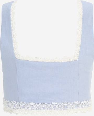 Forever New Petite Bluse 'Lacey' in Blau
