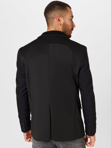 Coupe regular Veste de costume Elias Rumelis en noir