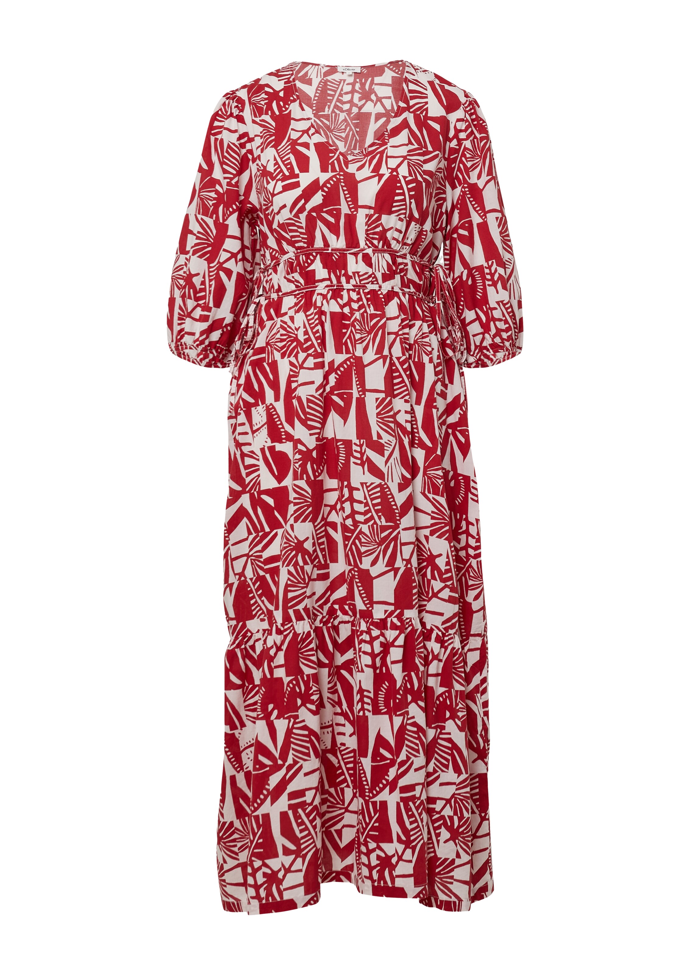 s.Oliver Kleid in Rot: Vorderseite