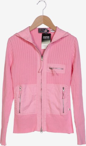 River Woods Sweatshirt & Zip-Up Hoodie in M in Pink: front