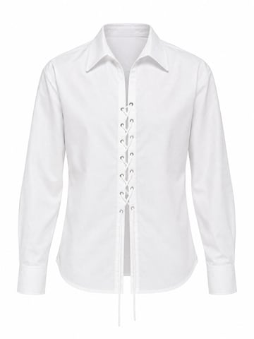 T-Shirt 'Hemden' Grimelange en blanc : devant