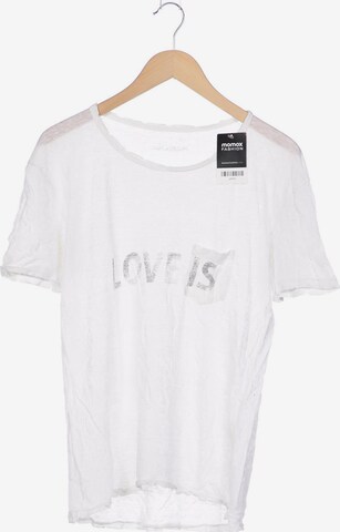 Zadig & Voltaire T-Shirt S in Weiß: predná strana