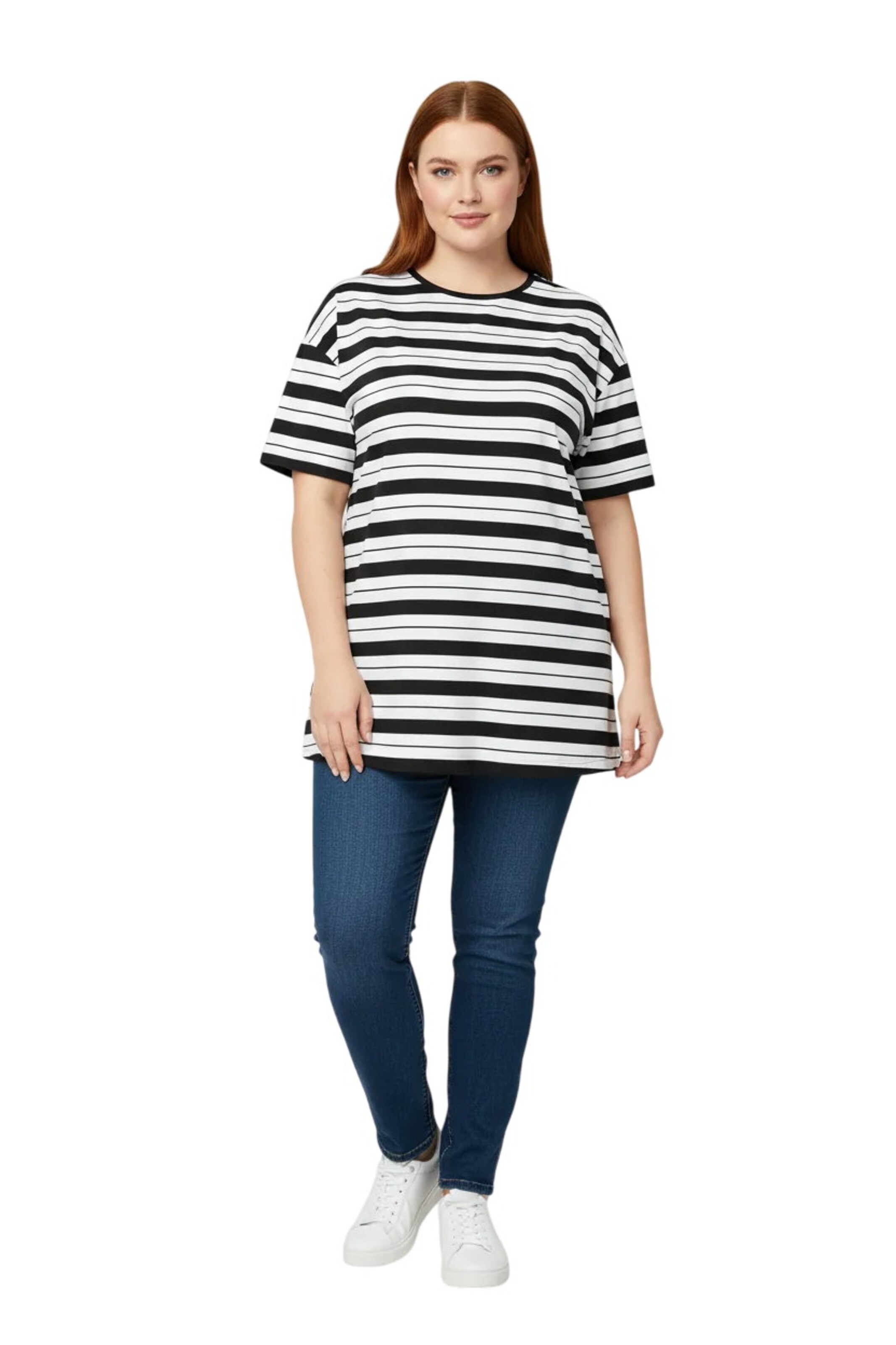 Shape Of You Shirt in Zwart: voorkant