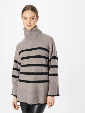 Lindex Sweater 'Jayne' in Brown: front