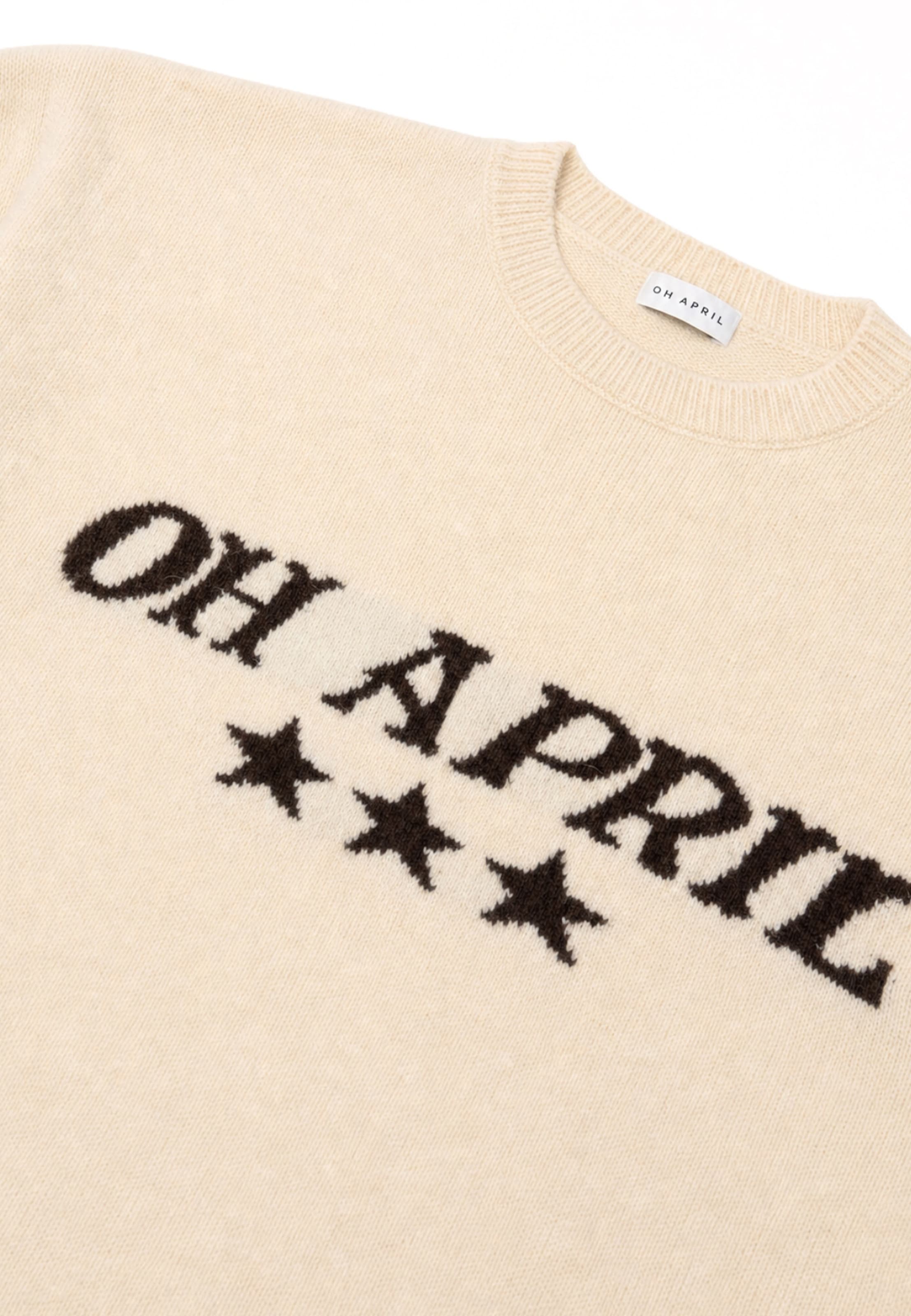 Pullover extra large 'Moani' di OH APRIL in beige