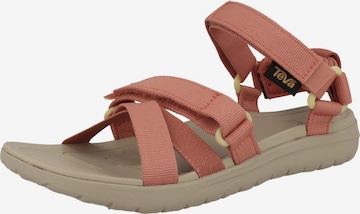 TEVA Sandaal 'Sanborn Mia' in Rood: voorkant