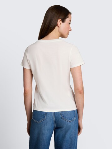 TOM TAILOR DENIM Μπλουζάκι σε λευκό