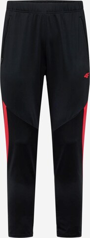 4F Športové nohavice - Čierna: predná strana