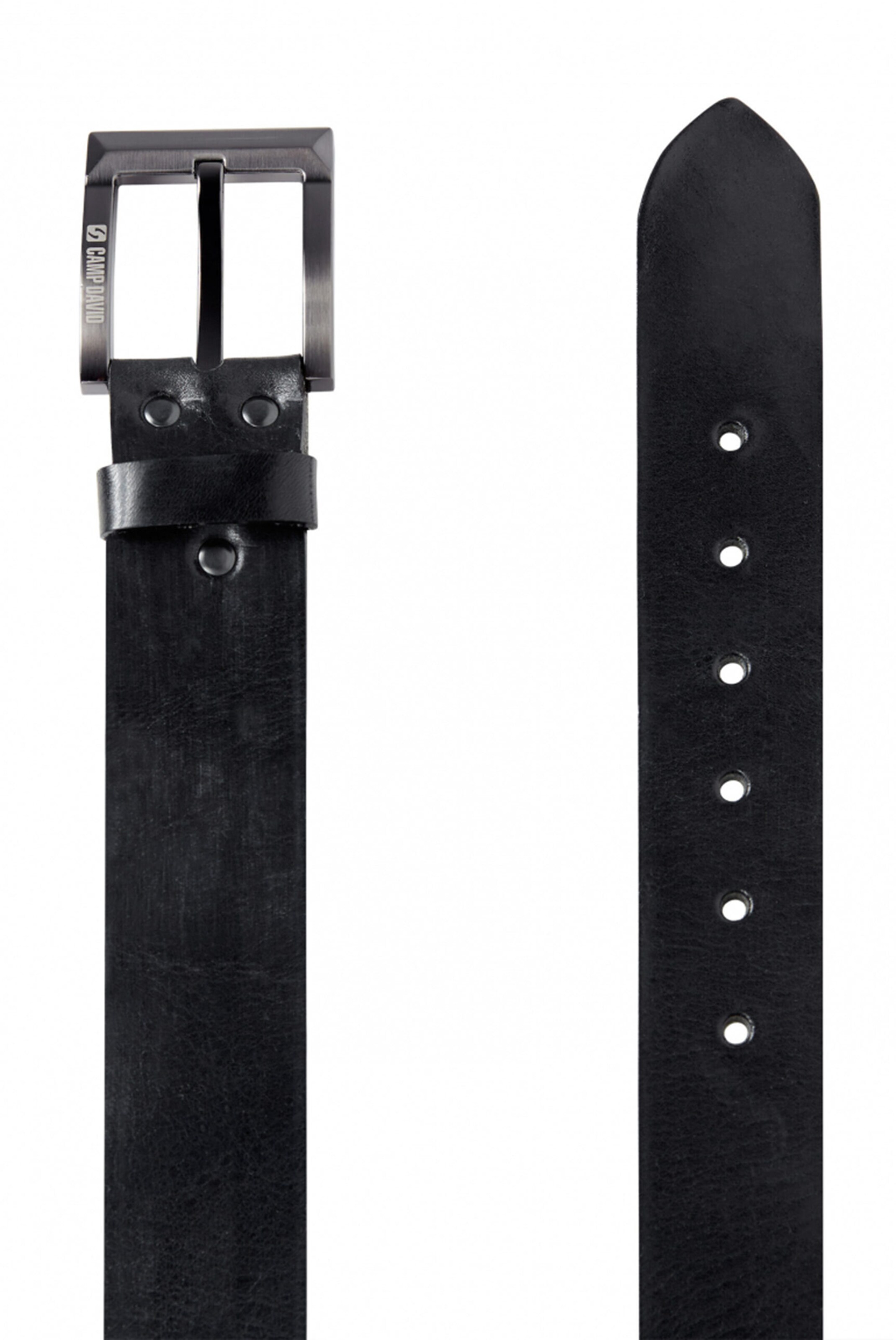 CAMP DAVID Belt in Black