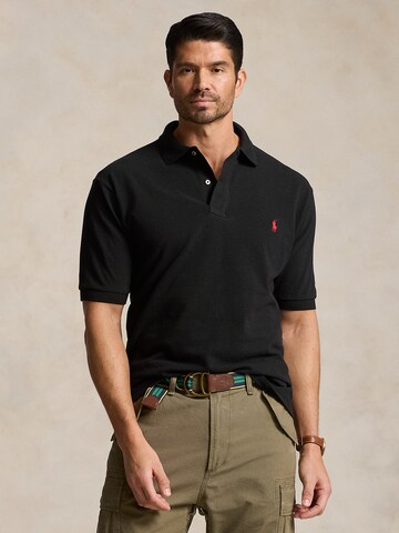 Polo Ralph Lauren Big & Tall Shirt in Black: front