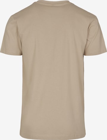 T-shirt 'Vitamin C' Merchcode en beige