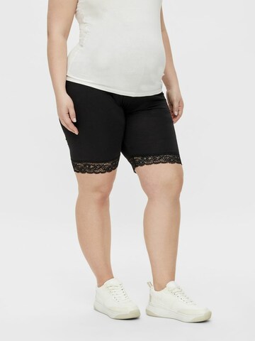 MAMALICIOUS Skinny Leggings 'Lenna' in Zwart