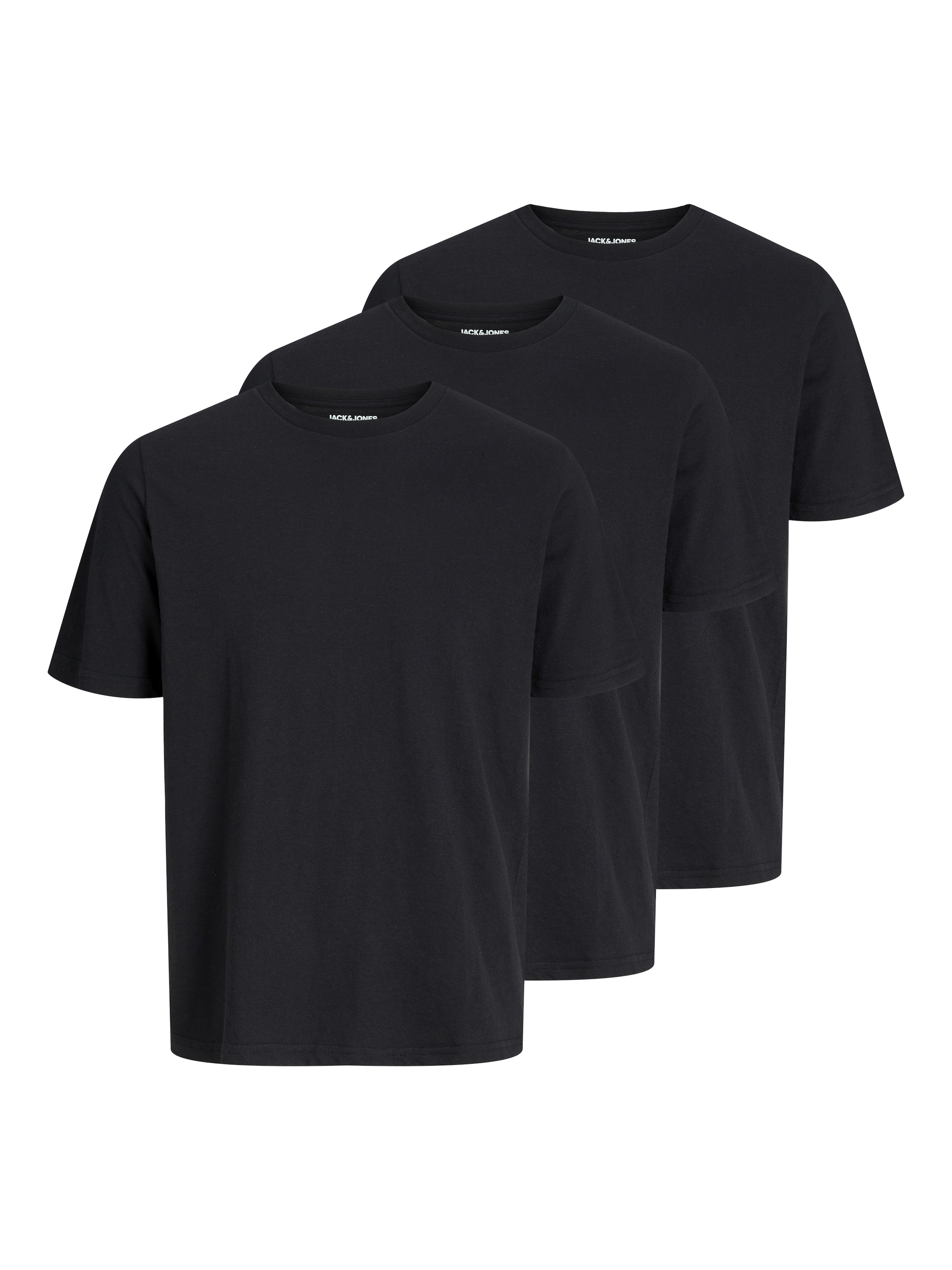 Tricou 'Under' de la JACK & JONES pe negru: față
