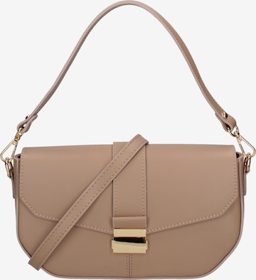 Roberta Rossi Schoudertas in Beige: voorkant