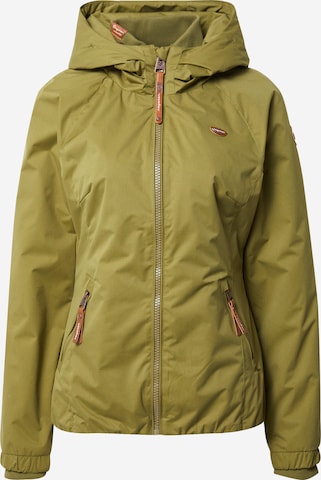 Ragwear Between-Season Jacket 'DIZZIE' in Green: front
