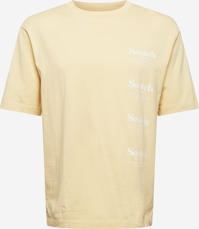 SCOTCH & SODA T-Shirt in champagner / weiß, Produktansicht