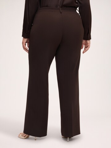 Regular Pantalon Fiorella Rubino en marron