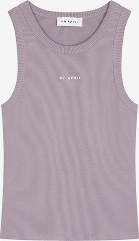 OH APRIL Top 'Dara' in Purple: front
