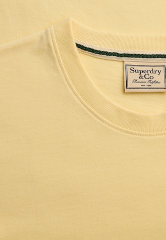 Superdry & Co Shirt 'Essential Company' in Geel