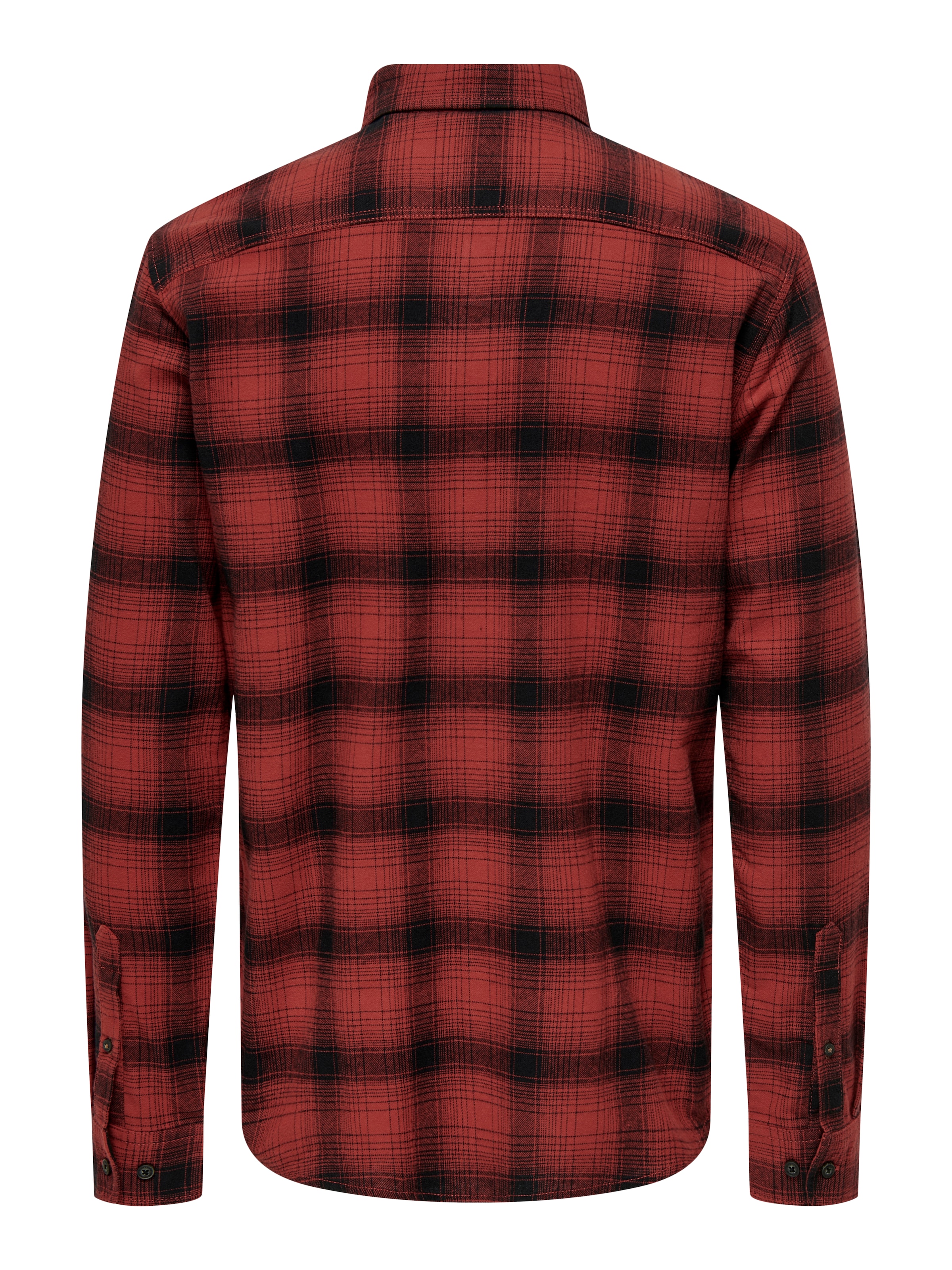 Only & Sons Regular Fit Hemd 'ONSMATT' in Rot