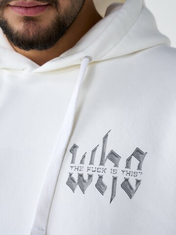 ABOUT YOU x Dardan Sweatshirt 'Carlo' in White