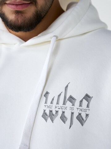 ABOUT YOU x Dardan Sweatshirt 'Carlo' in Wit