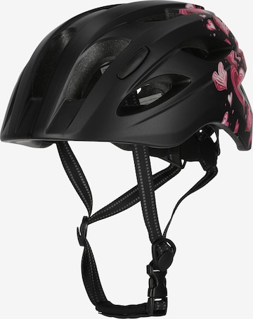 Crazy Safety Helmet in Black: front