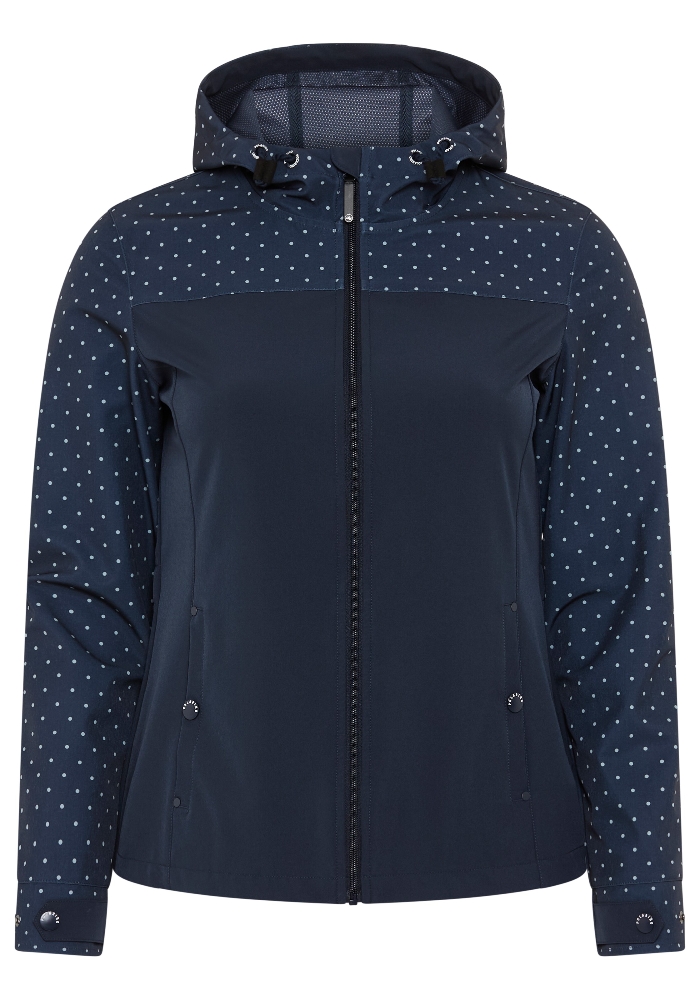 POLARINO Übergangsjacke in L in navy, Produktansicht
