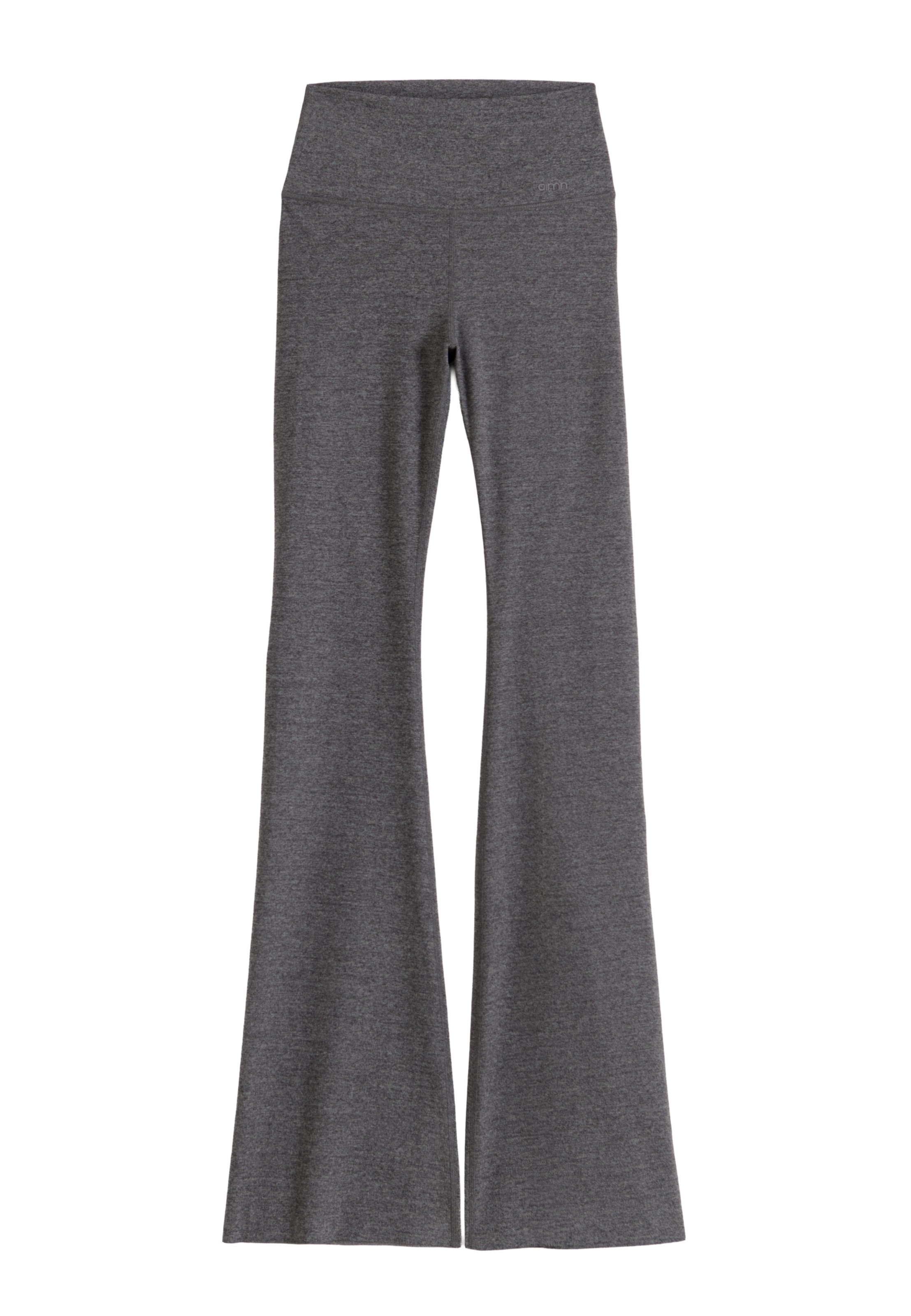 Aim'n - Flared Calças de desporto 'Sense' em cinzento: frente