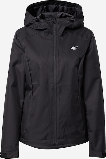4F Sportjas in de kleur Zwart / Wit, Productweergave
