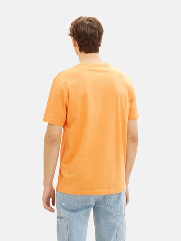 TOM TAILOR DENIM T-Shirt in Orange