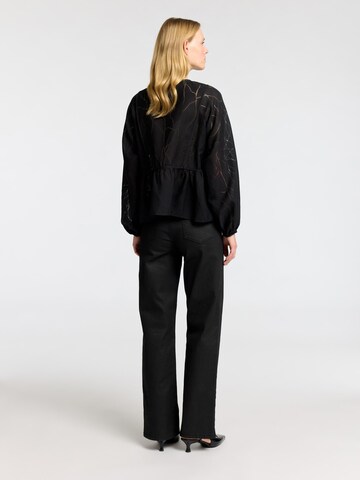 SELECTED FEMME Bluse i sort