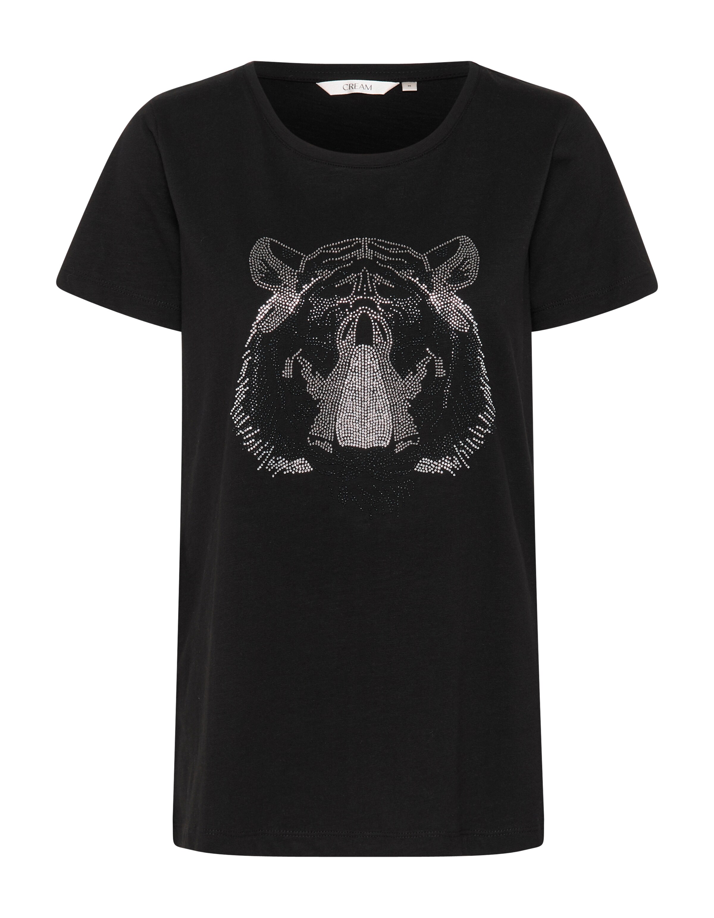 Cream Koszulka &#x27;Ian&#x27; w kolorze czarny: przód