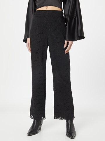 b.young Flared Trousers 'ILACY' in Black: front