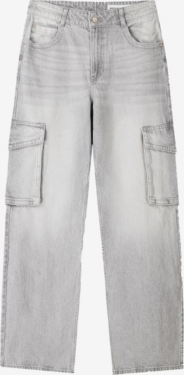 Bershka Rifľové kapsáče - svetlosivá, Produkt