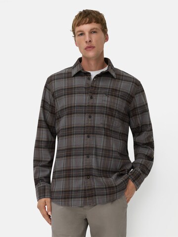 CAMEL ACTIVE Regular fit Button Up Shirt in Brown: front