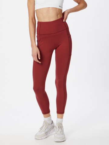 Marika Skinny Workout Pants 'VICTORIA' in Brown: front