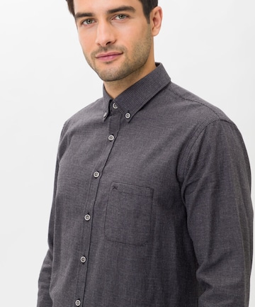 BRAX Regular fit Button Up Shirt 'Daniel' in Blue