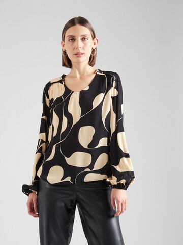 ZABAIONE Blouse 'Ga44ia' in Zwart: voorkant