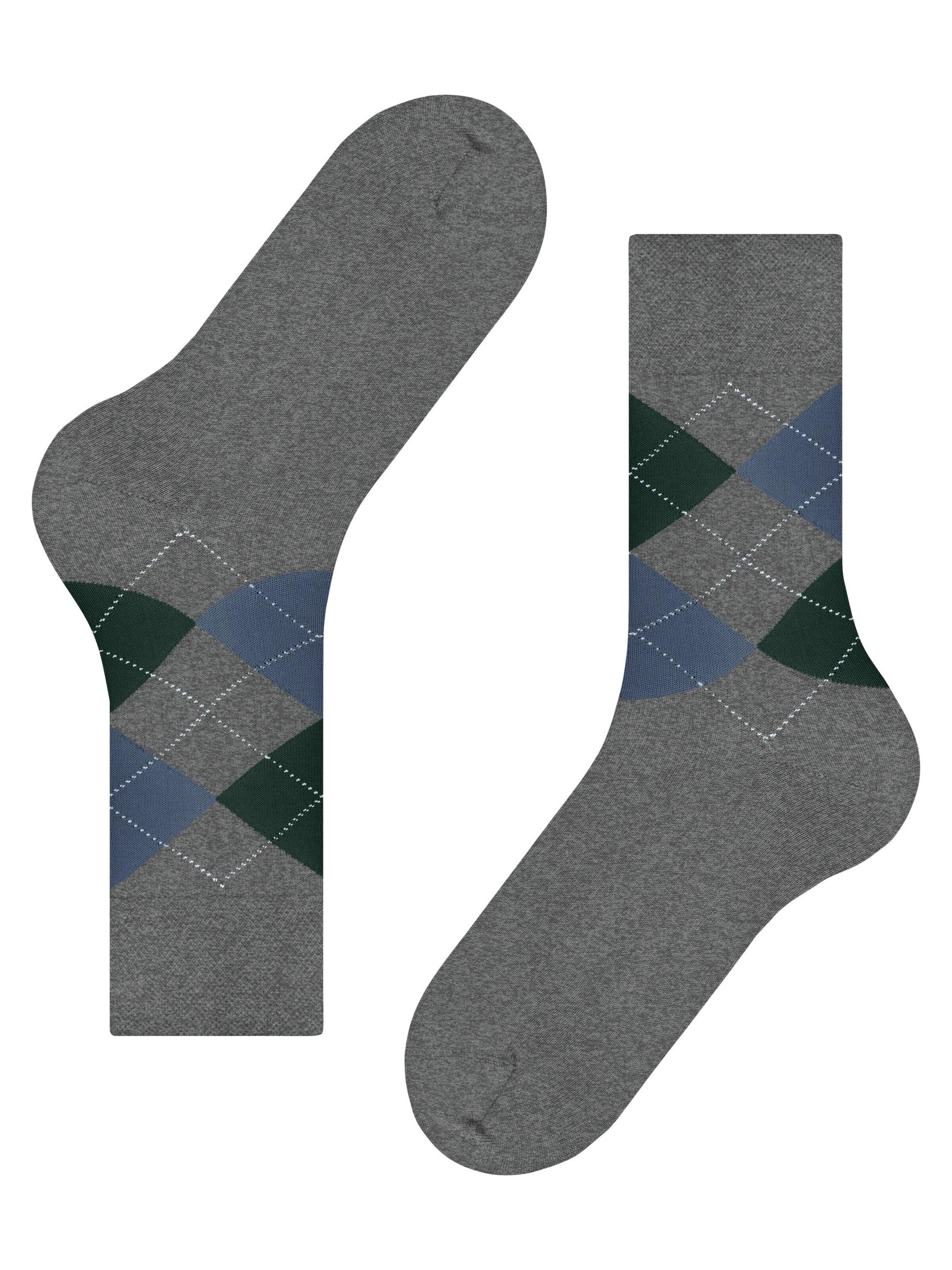 FALKE Socks 'Sensitive Argyle' in Grey