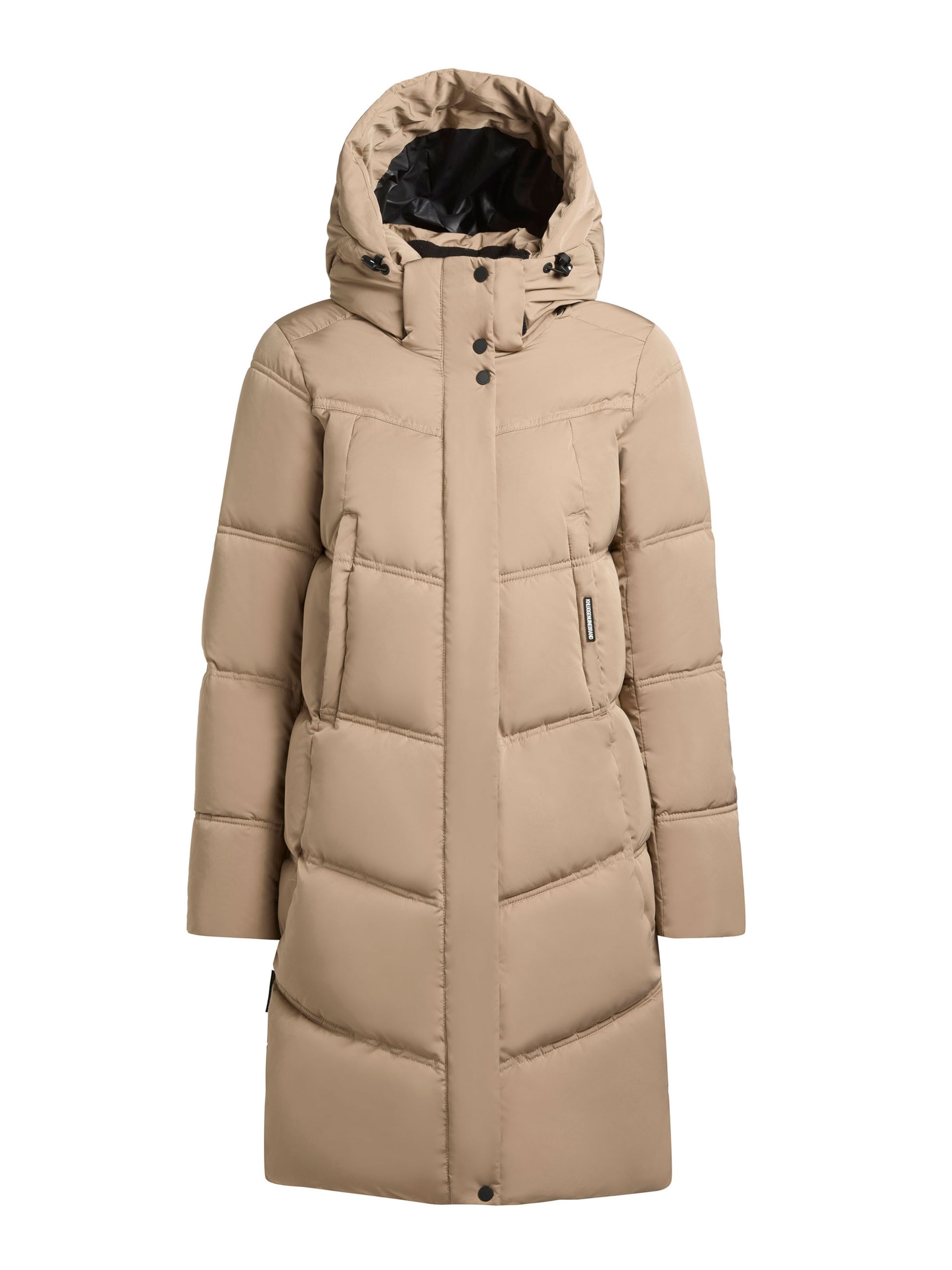 khujo Mantel 'Graya2' in Beige: Vorderseite