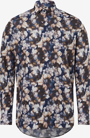 OLYMP Regular fit Button Up Shirt in Blue: front