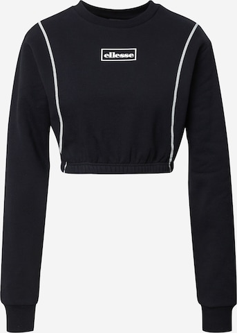 ELLESSE Sweatshirt 'Leggera' in Black: front