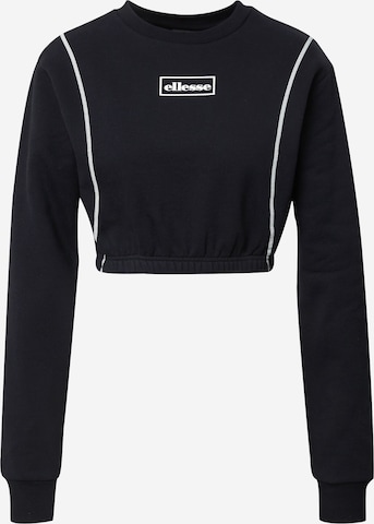 ELLESSE Sweatshirt 'Leggera' in Schwarz: predná strana