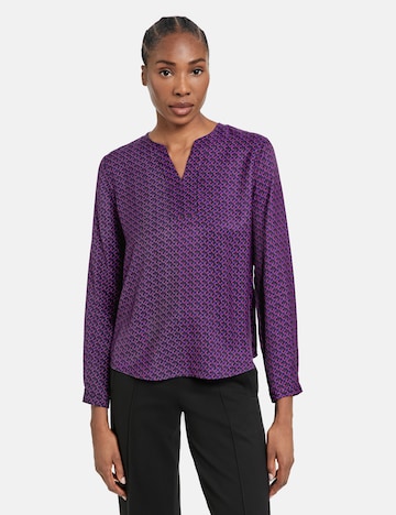 GERRY WEBER Blouse in Purple: front