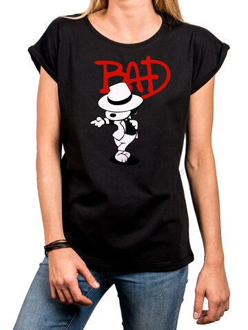 MAKAYA Shirt 'Bad Dog' in Black